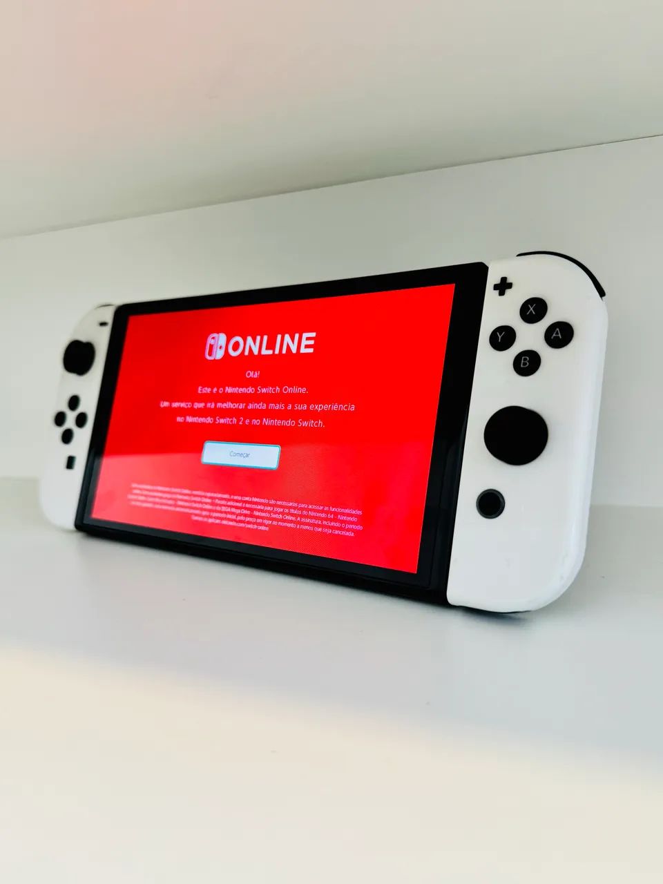 Nintendo Switch Oled + Controle Pro + Acessórios - Foto 2