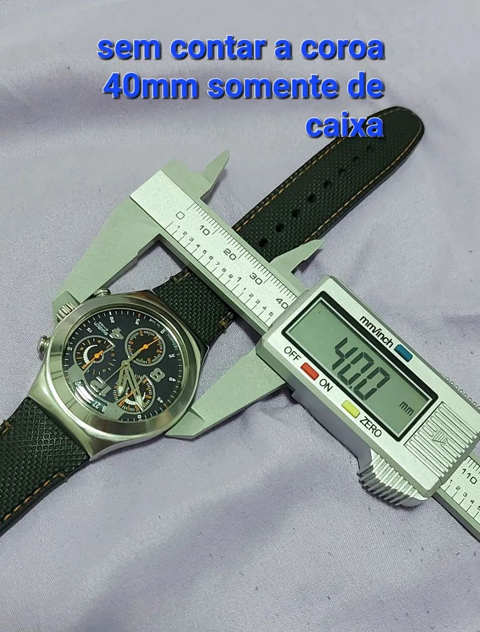 Relógio swatch cronógrafo  - Foto 4