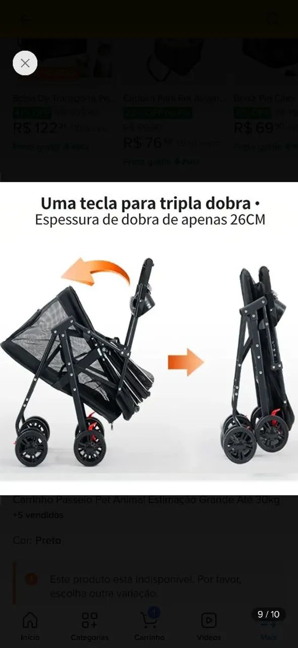 Carrinho Pet - Foto 2