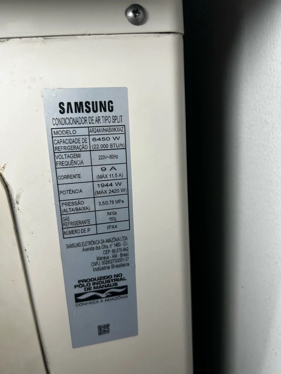 Ar condicionado Split inverter 24 mil BTUS - Foto 5