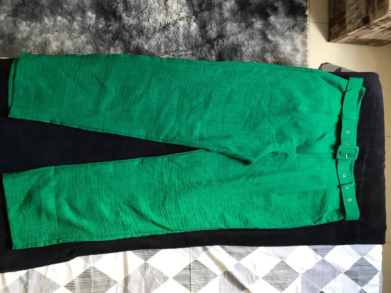 Calça ZALLA Verde  100% Poliester - Foto 2