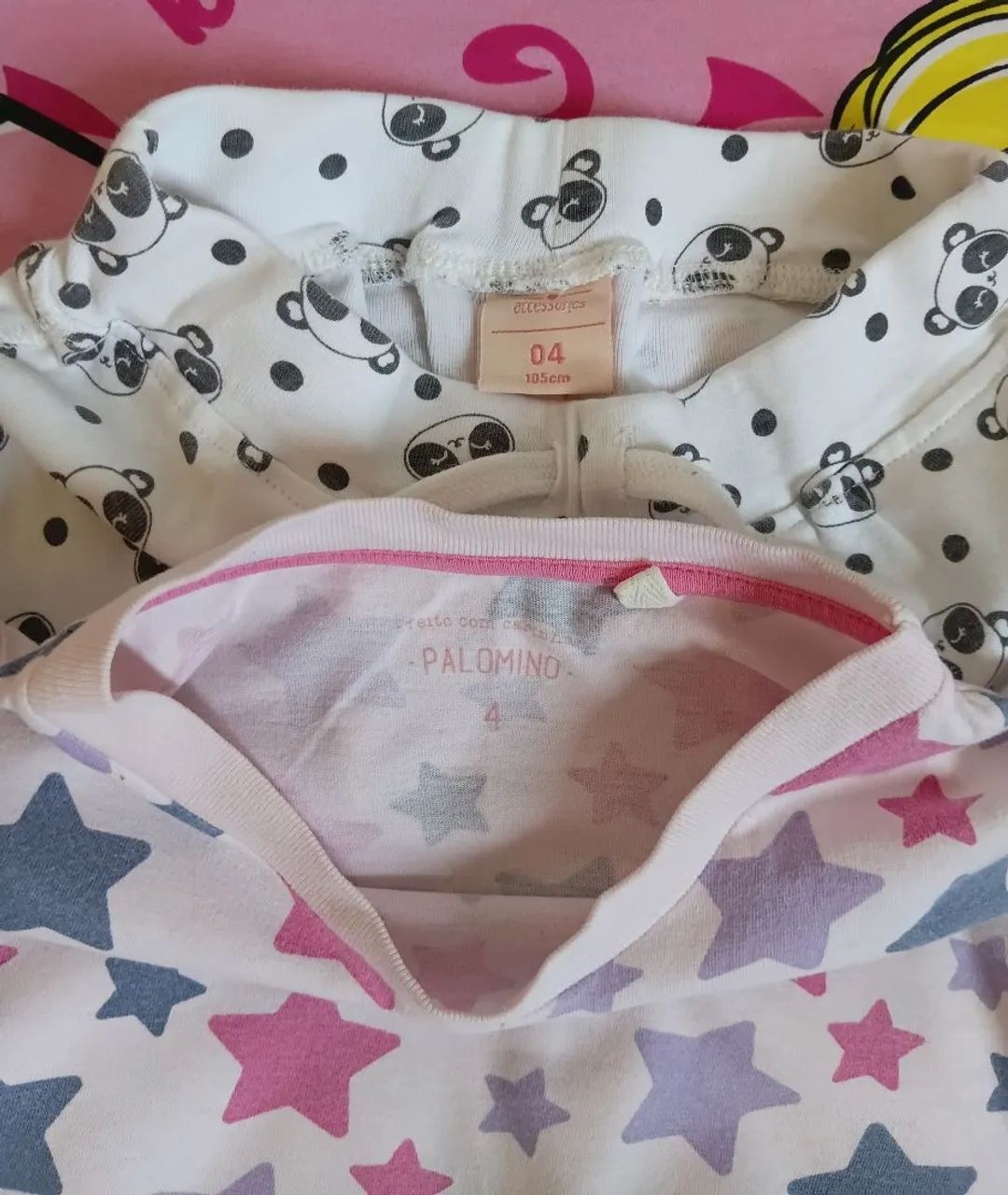 Kit pijama + calça menina 4 anos - Foto 5