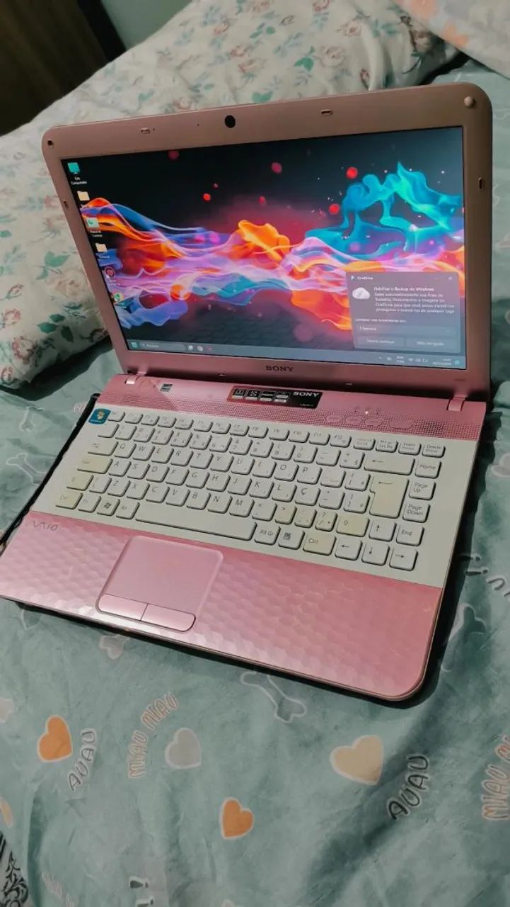 Notebook Sony Vaio core i3 8 de 1 tera