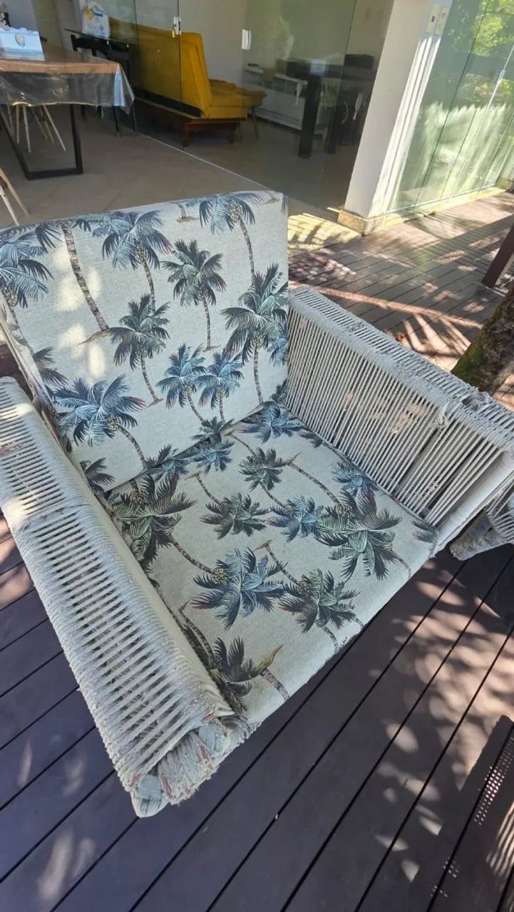 conjunto de sofá e poltronas para área externa - Foto 3