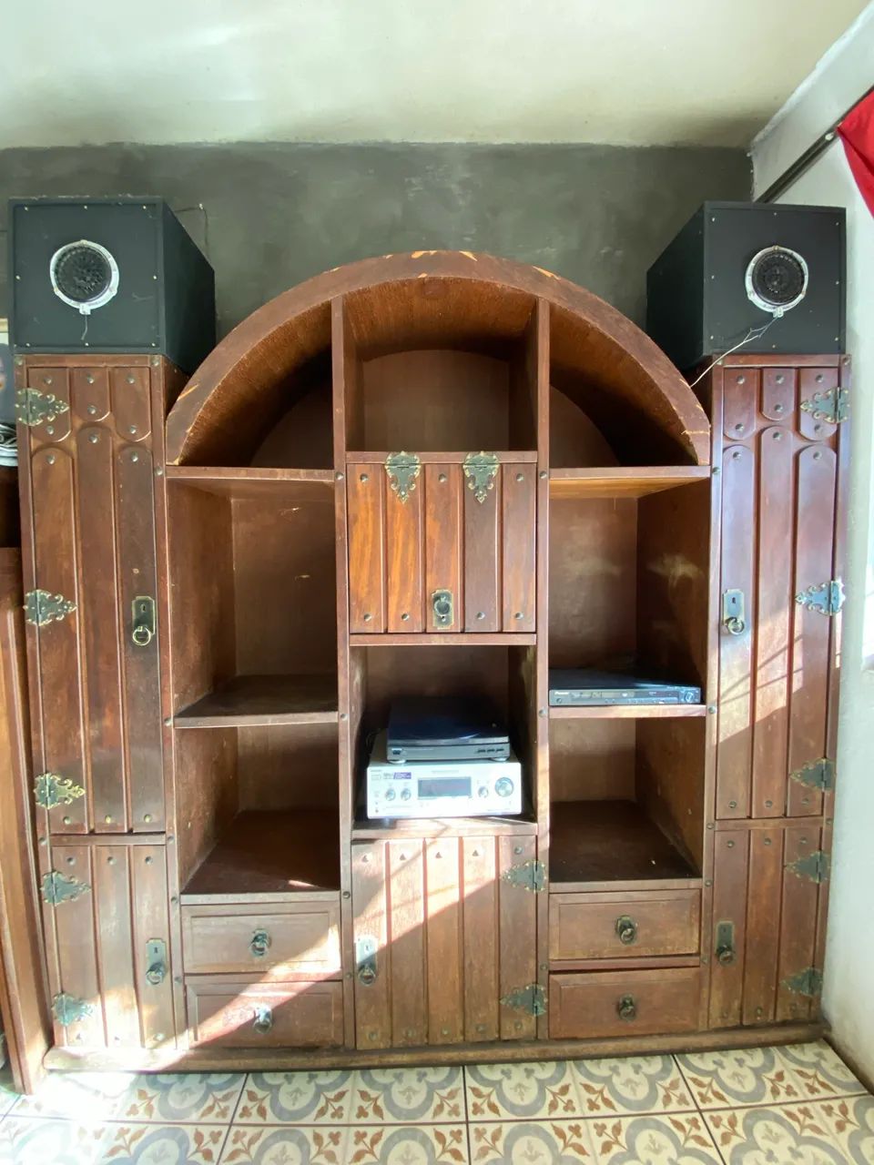 Armário rústico de madeira - Foto 3