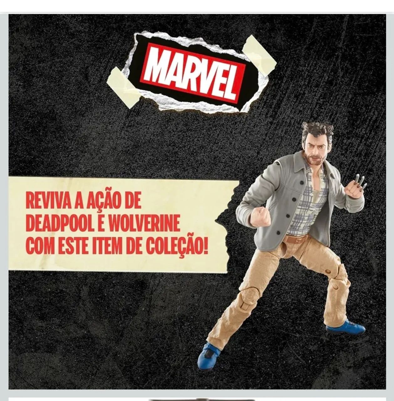 Boneco Marvel Legends Wolverine e Deadpool - Foto 3