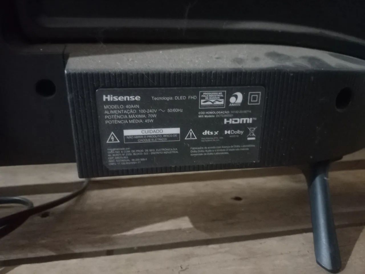 Smart TV Hisense 40 polegadas - Foto 2