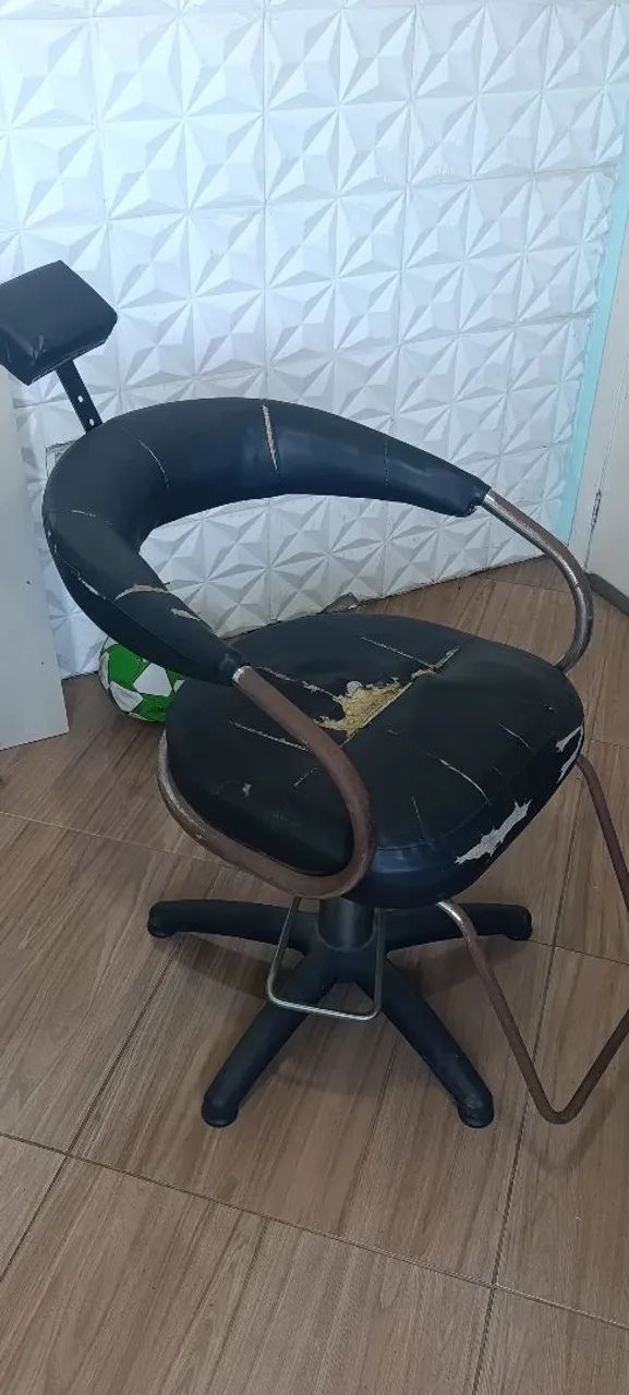 Cadeira de salão e barbearia  - Foto 2