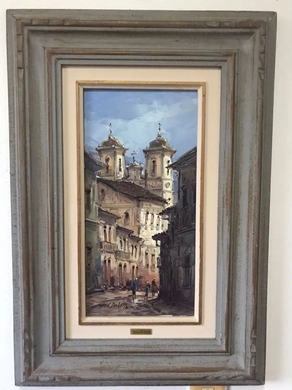 Tela de Grande Pintor Brasileiro. Oportunidade de Investimento
