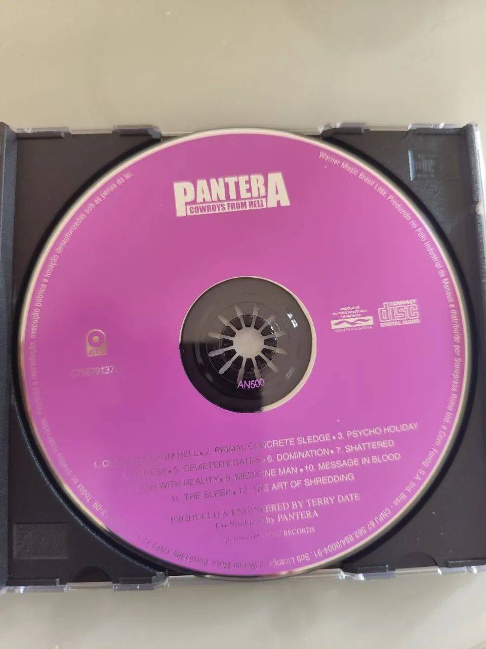CD: Cowboys from Hell - Pantera - Foto 4