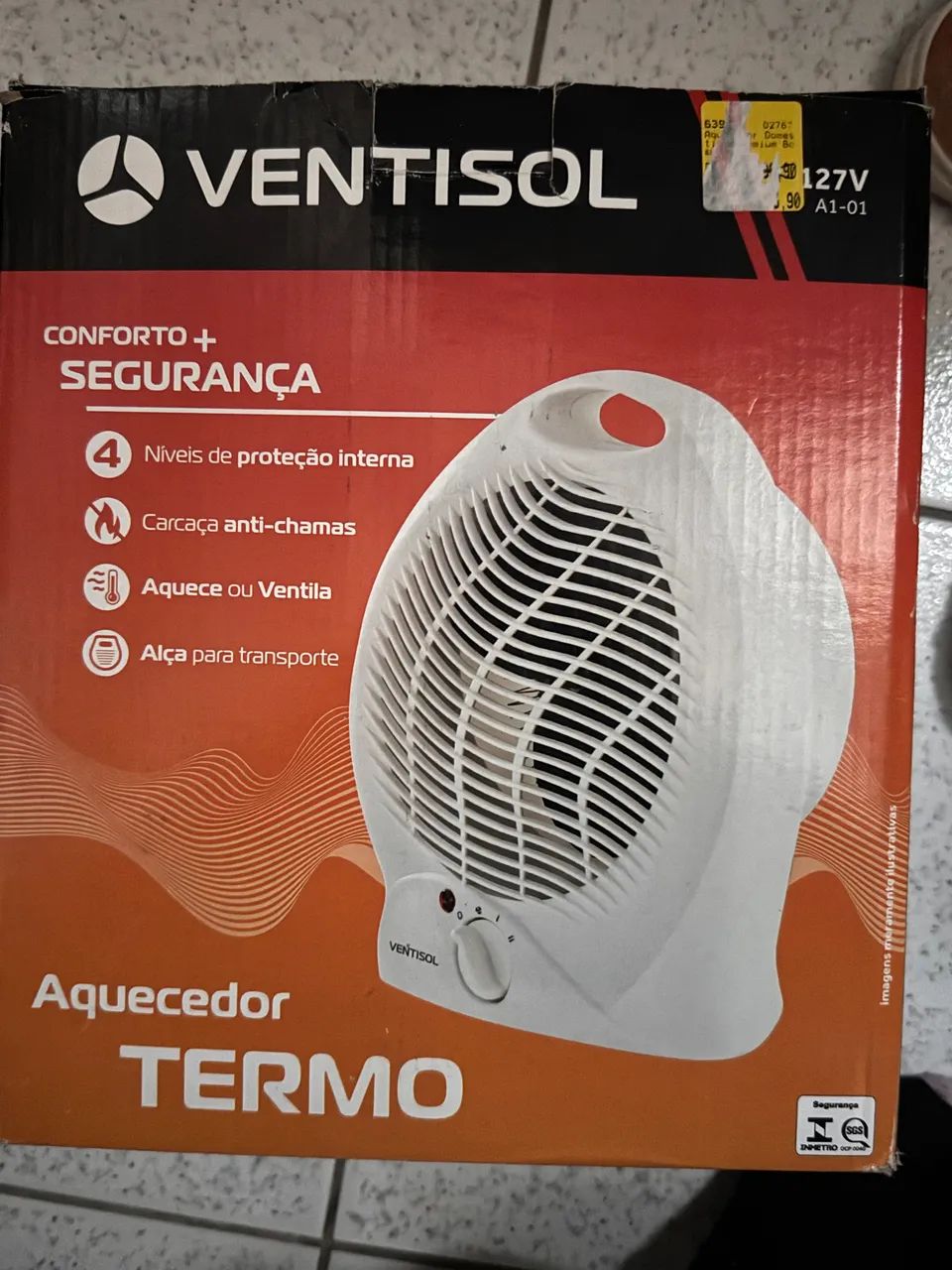 Aquecedor Termoventilador - Ventisol - Foto 3