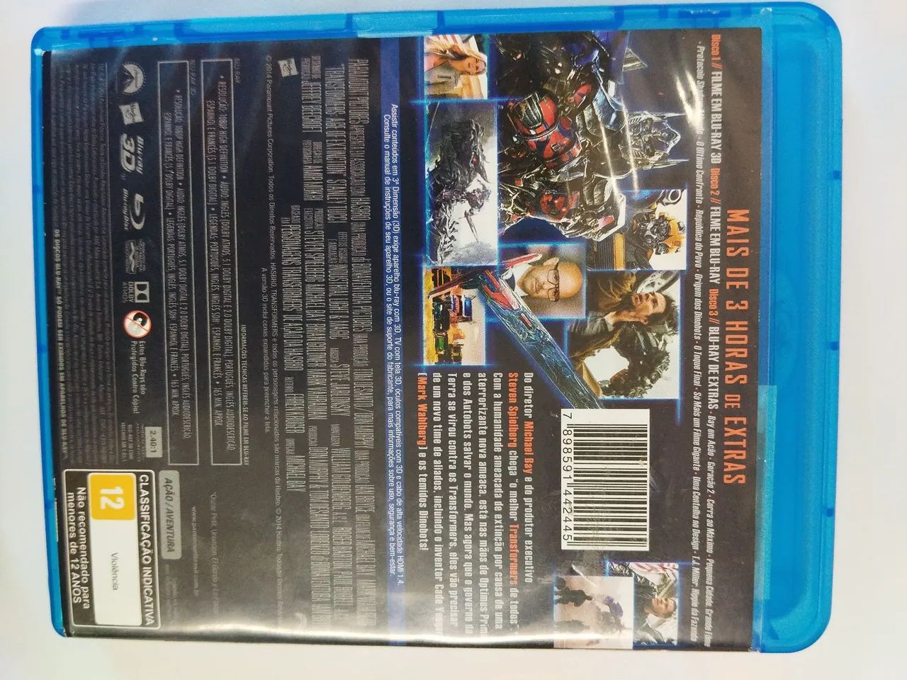 BLU-RAY TRIPLO - TRANSFORMERS - A ERA DA EXTINÇÃO  - Foto 5