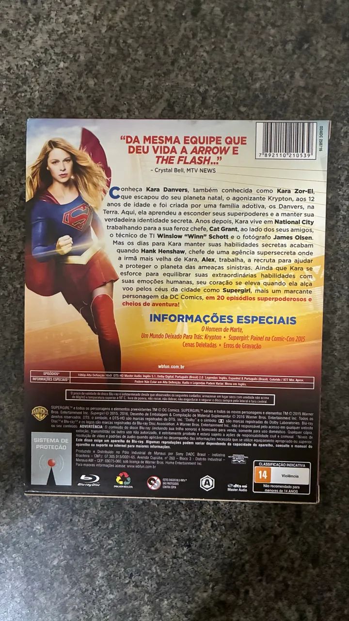 Blu Ray Supergirl 1ª Temporada - Foto 3