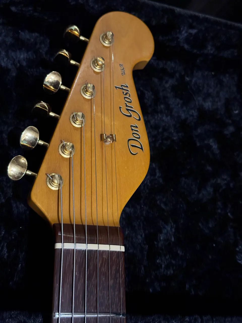 Guitarra Don grosh retrô Classic HSS Brasilian Rozewood