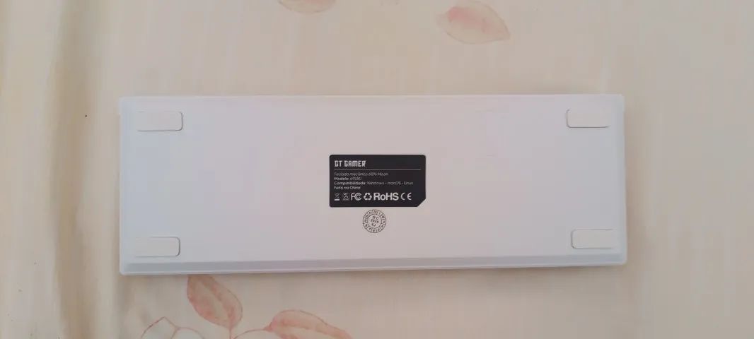 Teclado mecânico 60% moon - Foto 2