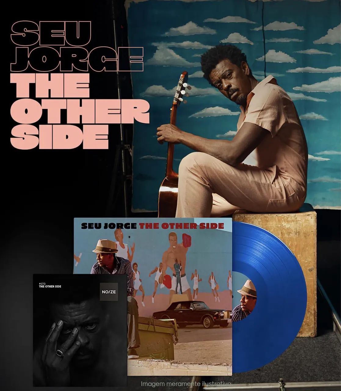 Seu Jorge - The Other Side (Lp/Vinil) - Noize Records - Foto 3