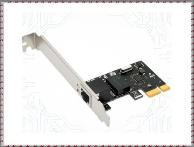 Placa de Rede PCI Express Gigabit para Lan com 1000 MBs 