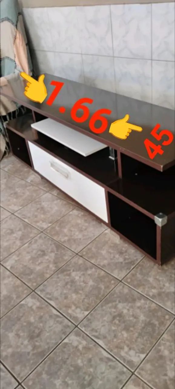 Rack com gaveta 