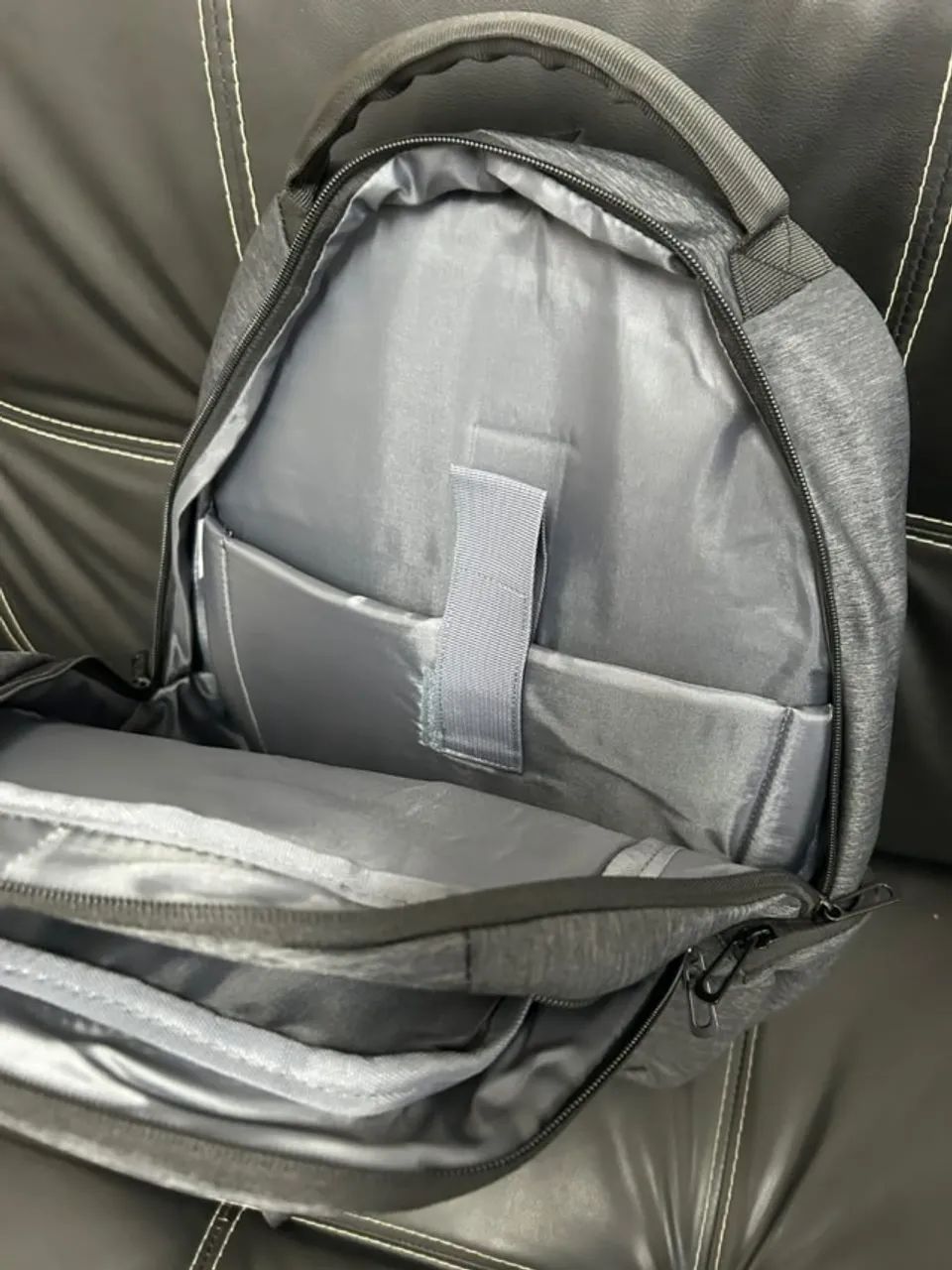 Mochila Playstation e notebook 17" personalizada de nylon impermeável - nova nunca usada - Foto 5
