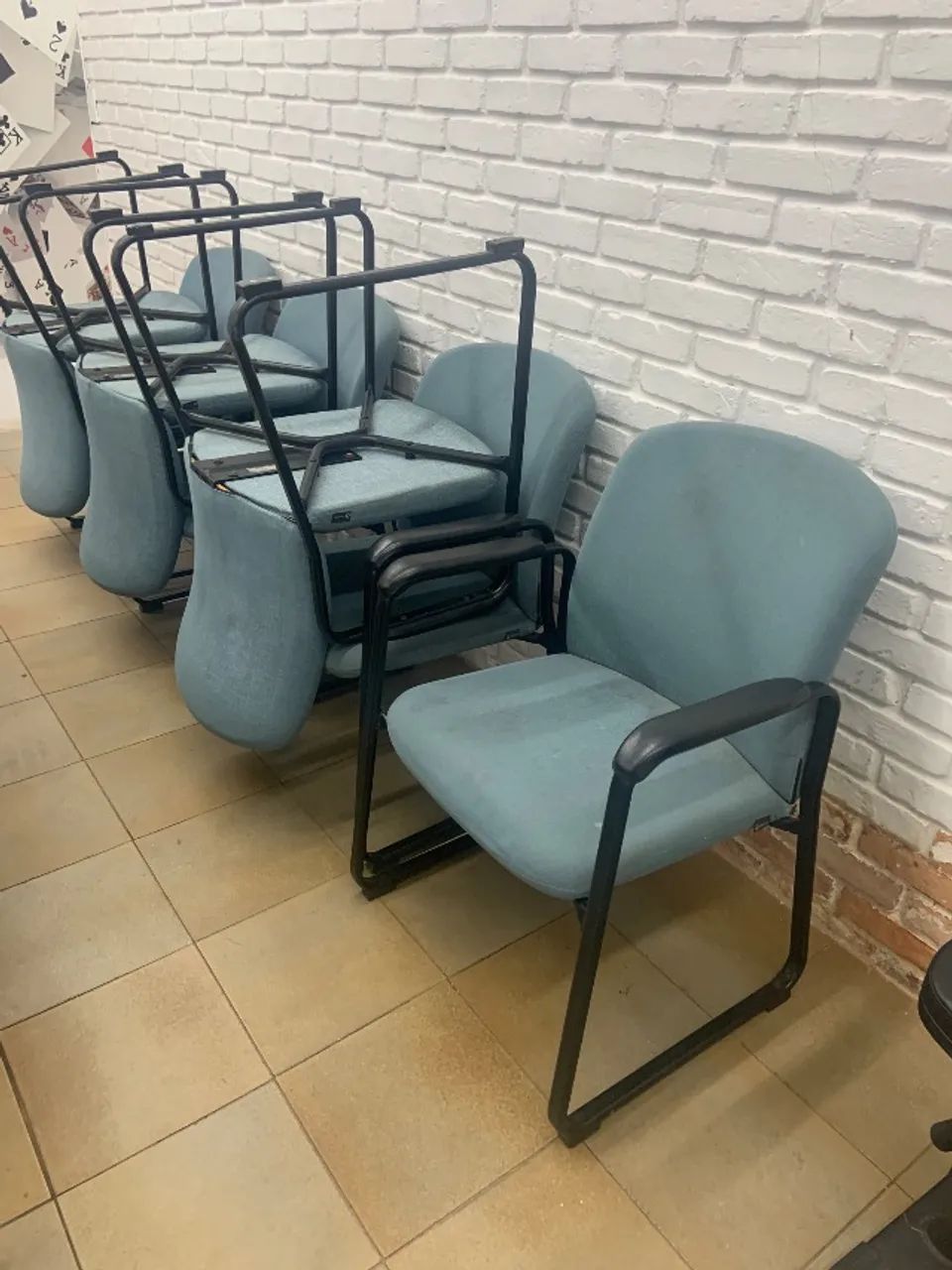 Cadeira recepção Alberflex 
