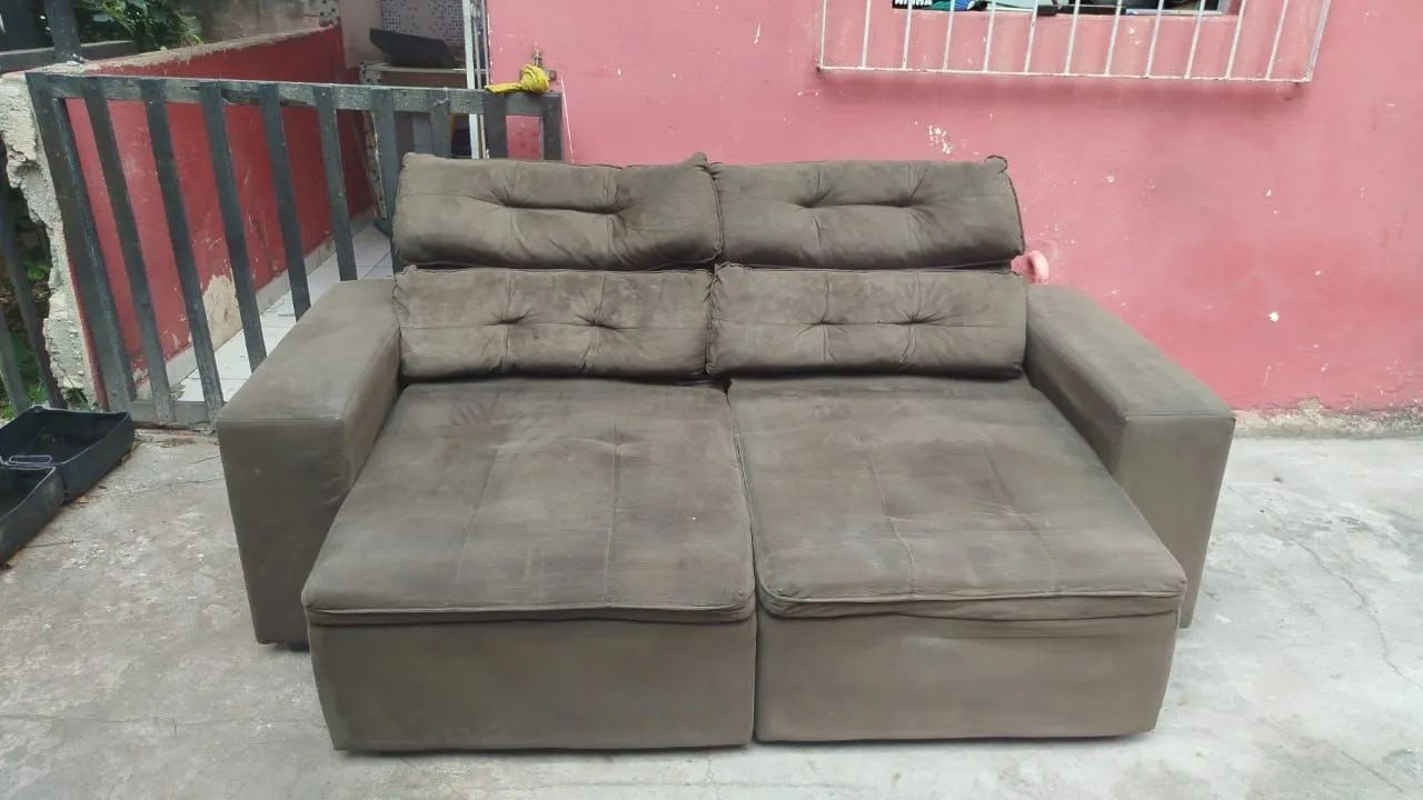 Sofá retrátil, entrega grátis - Foto 3