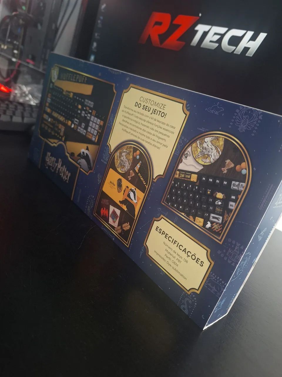Kit de Keycaps Redragon Harry Potter Hogwarts Special Edition  - Foto 2