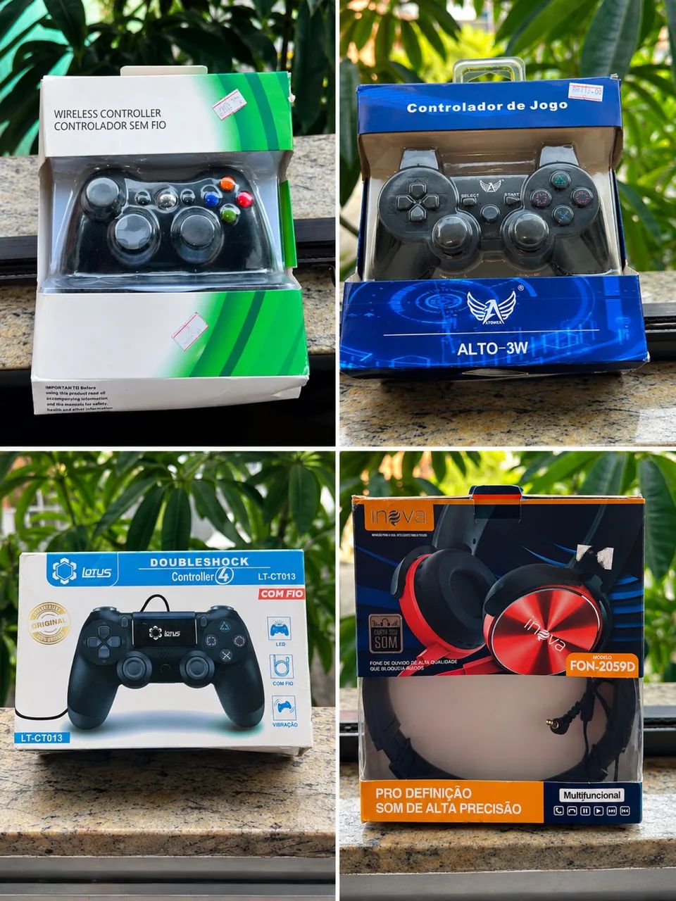 KIT ELETRÔNICOS - 4 ITENS NOVOS | 