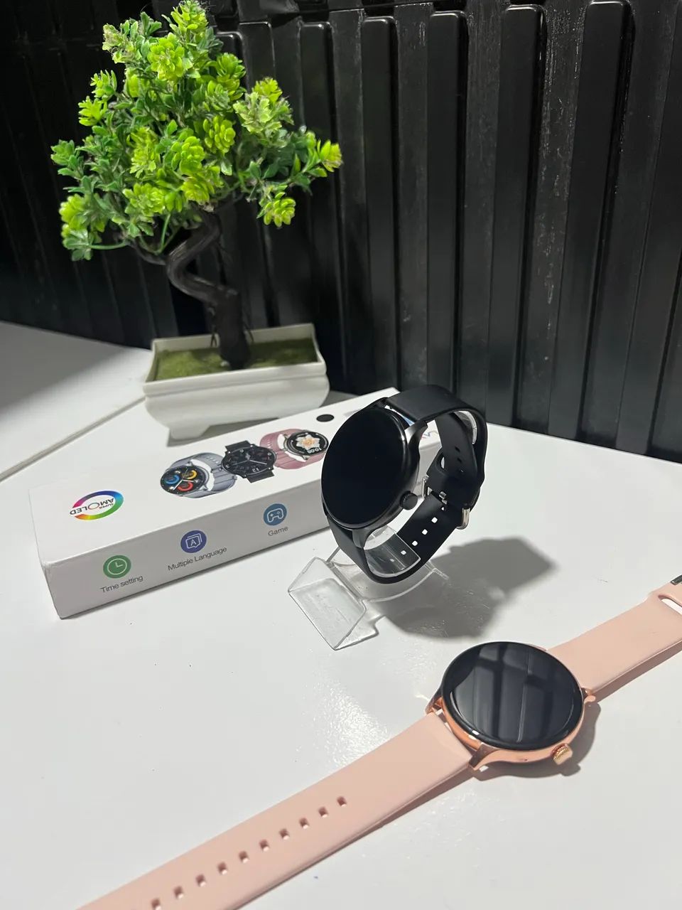 Smartwatch redondo gt2 faz e recebe chamada  - Foto 2