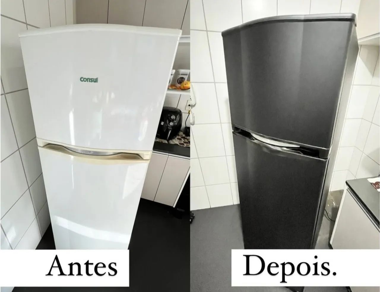 Envelopamento de geladeira