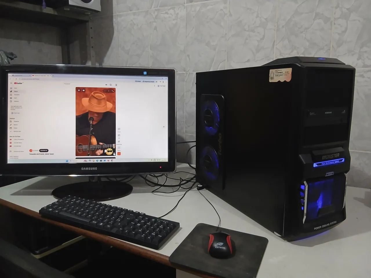 Computador I7 com Mknitor TV 24" - Foto 2