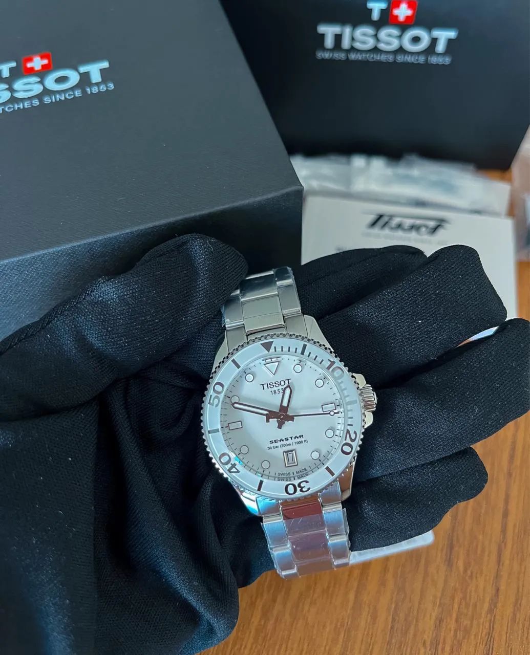 Relógio Tissot Seastar 1000 36mm Quartzo  - Foto 2