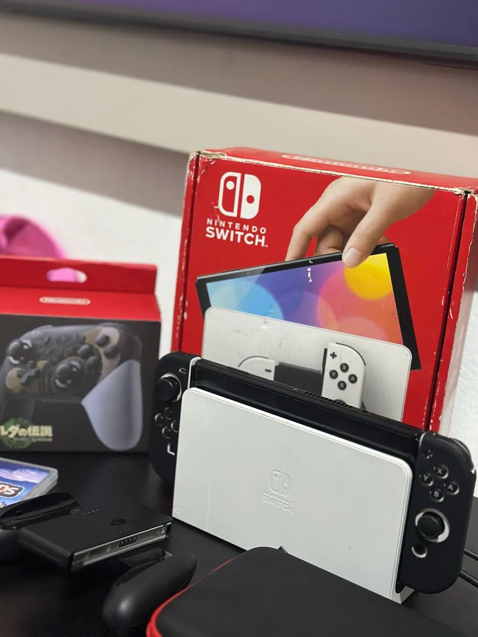 Nintendo Switch OLED DESBLOQUEADO  - Foto 4