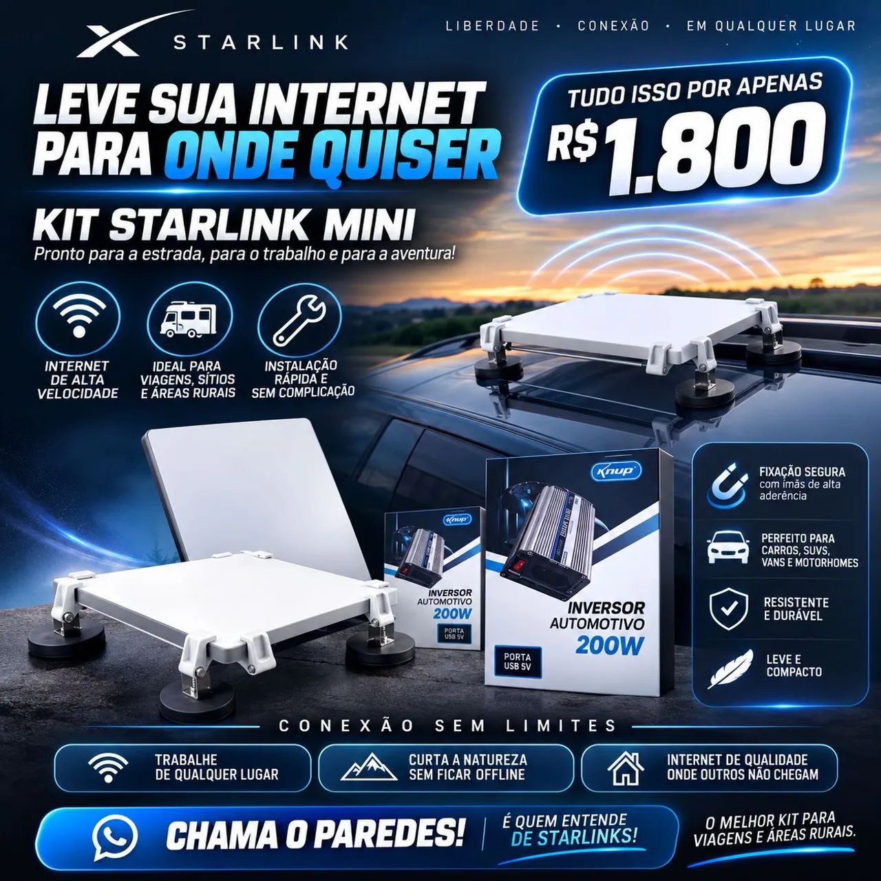 Starlink pronta entrega  - Foto 3