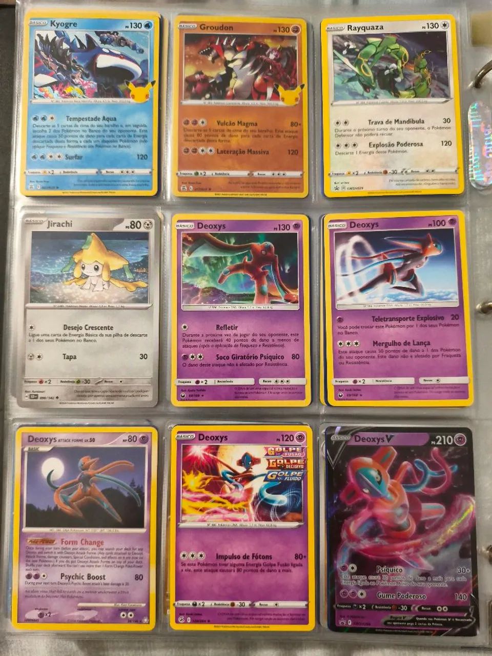 Pasta de Cartas Pokémon 1165 cartas - Foto 2
