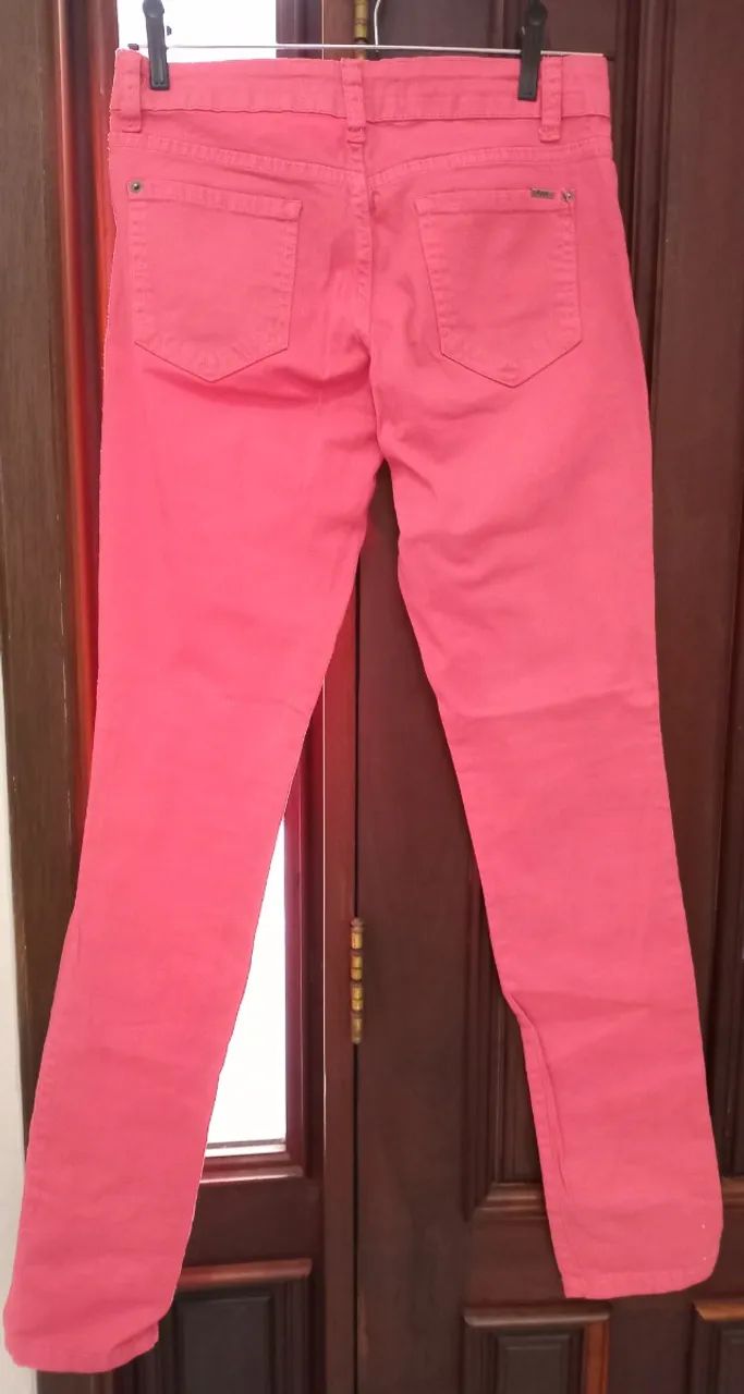 Usada Calça Pool Colors Rosa tam 38 - Foto 5