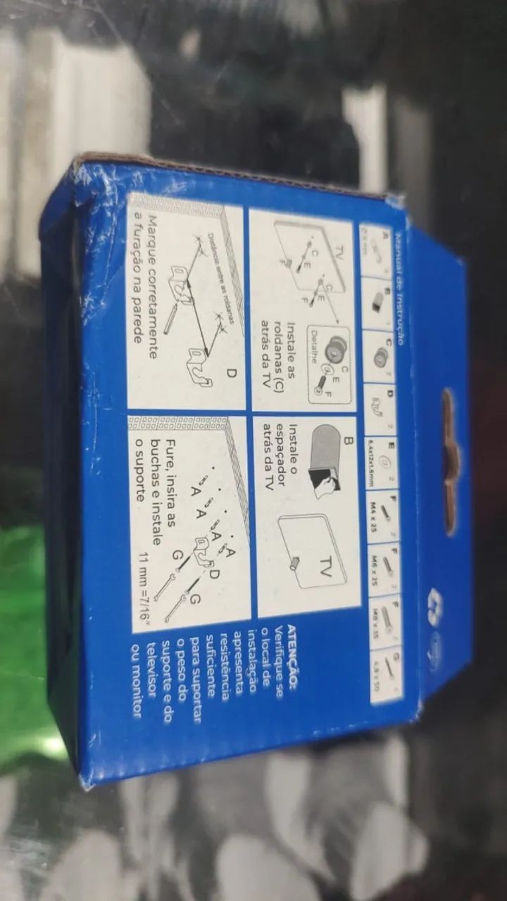 SUPORTE DE PAREDE PARA TVS LCD PLASMA 14 A 60 POLEGADAS - Foto 2