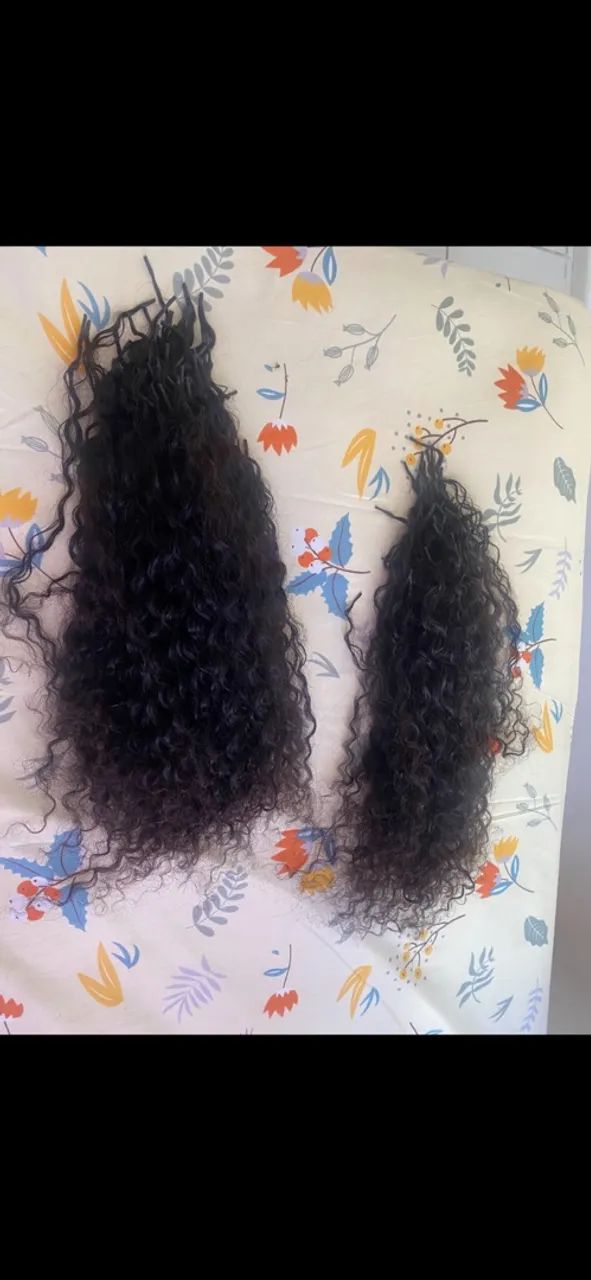 CABELO HUMANO CACHEADO 65cm - Foto 2
