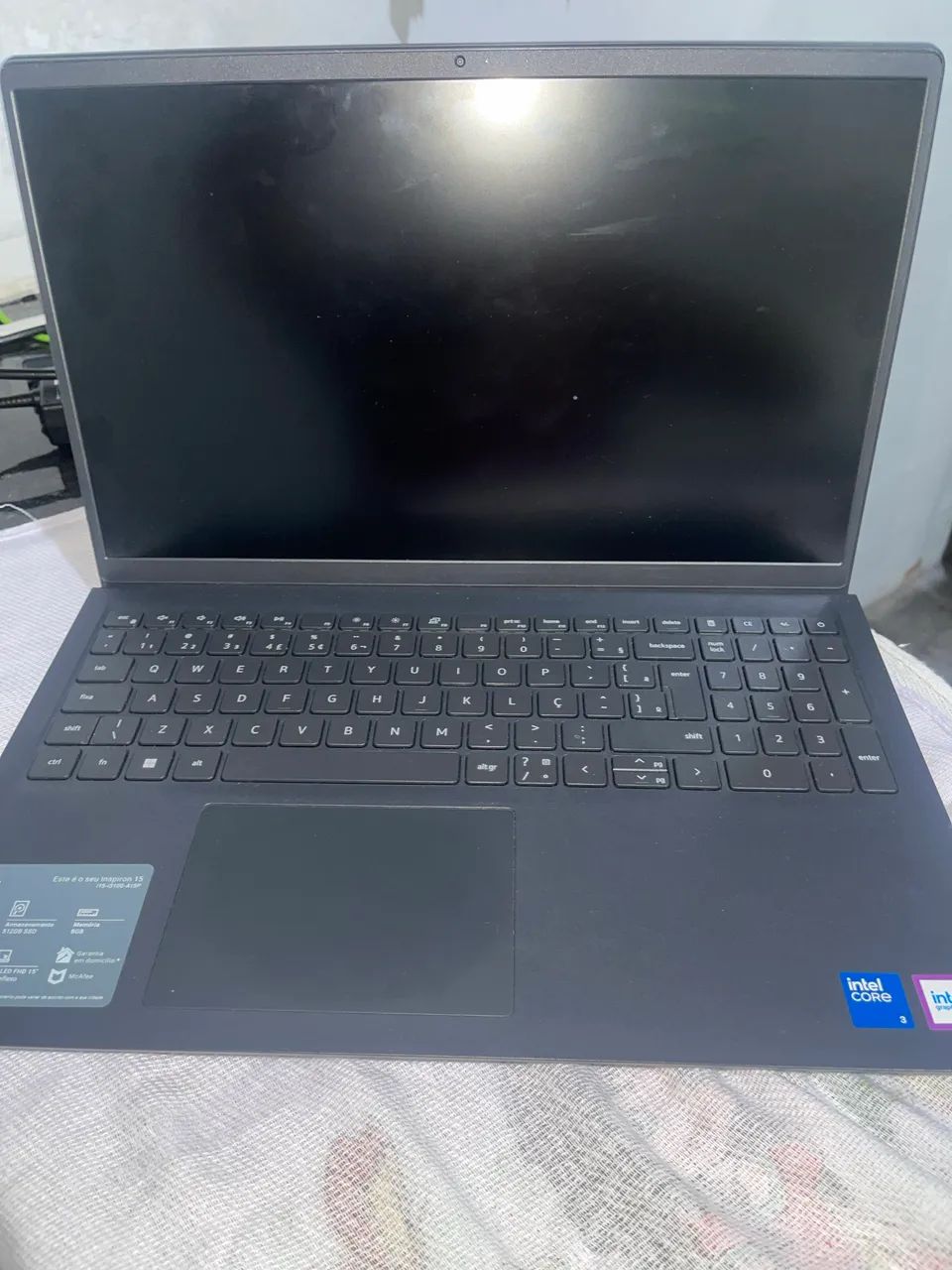 NOT DELL I15-I3100 8GB 512GB COM NOTA FISCAL