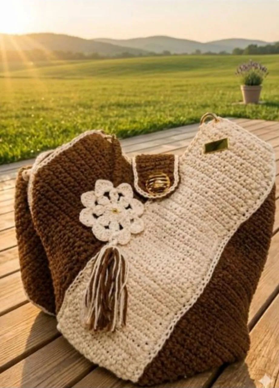 Bolsa de crochê  - Foto 2