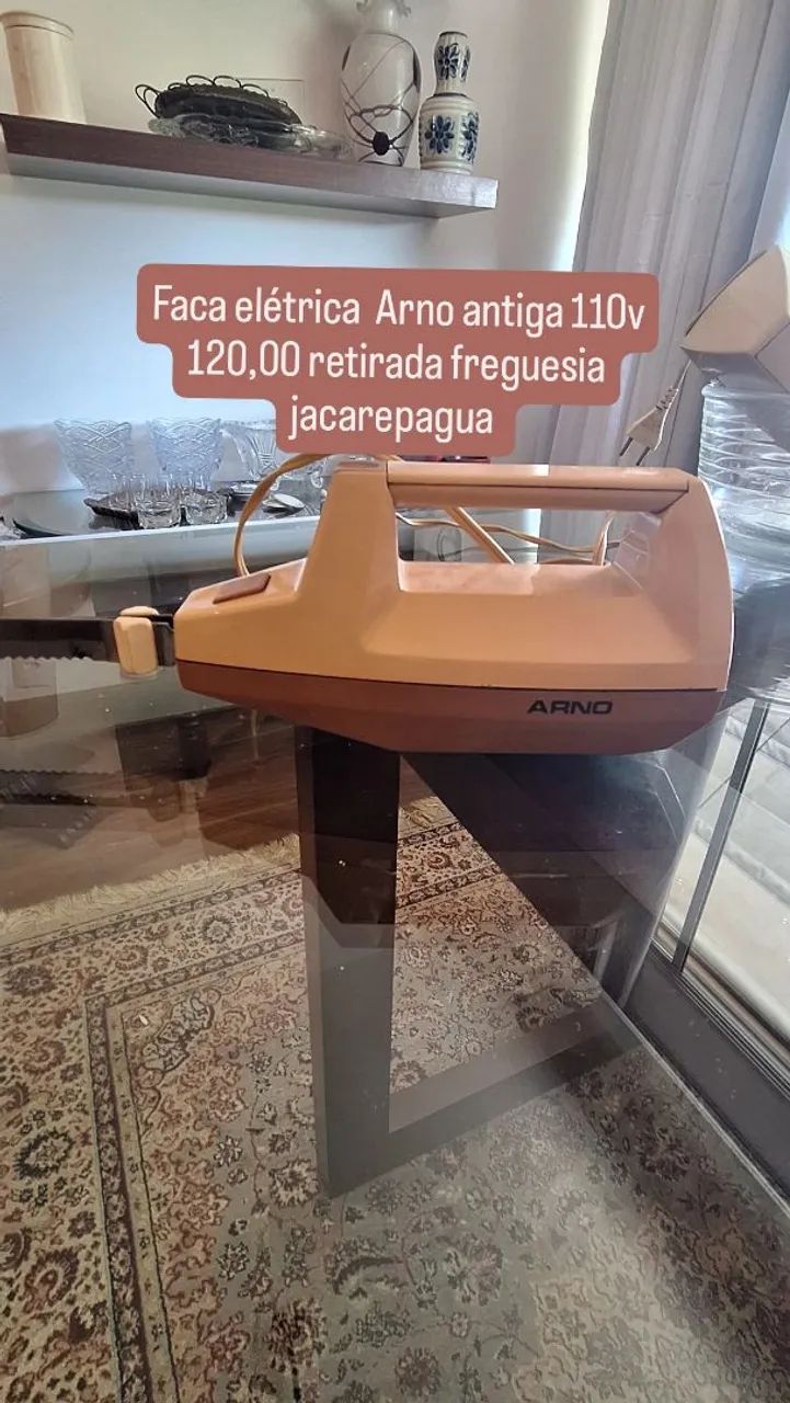 Faca elétrica antiga