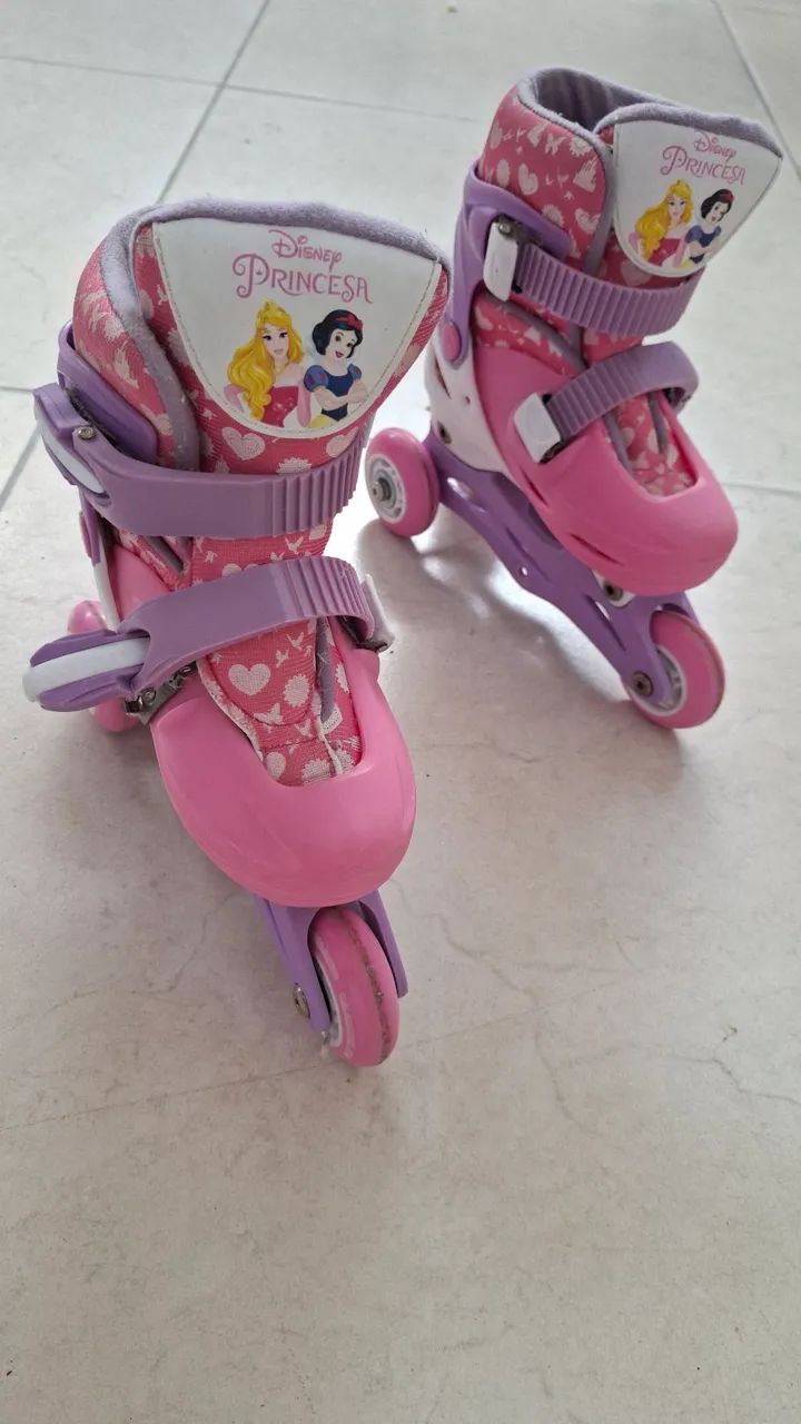 Patins infantil ajustável 2 em 1