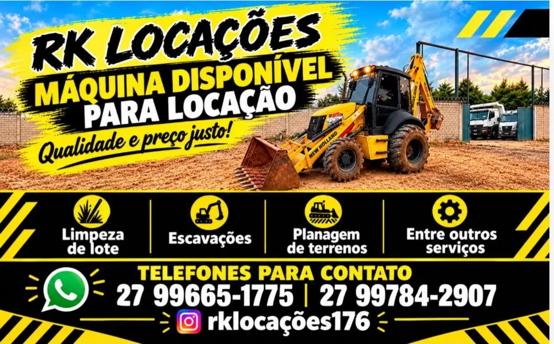 Rk locações e serviço 