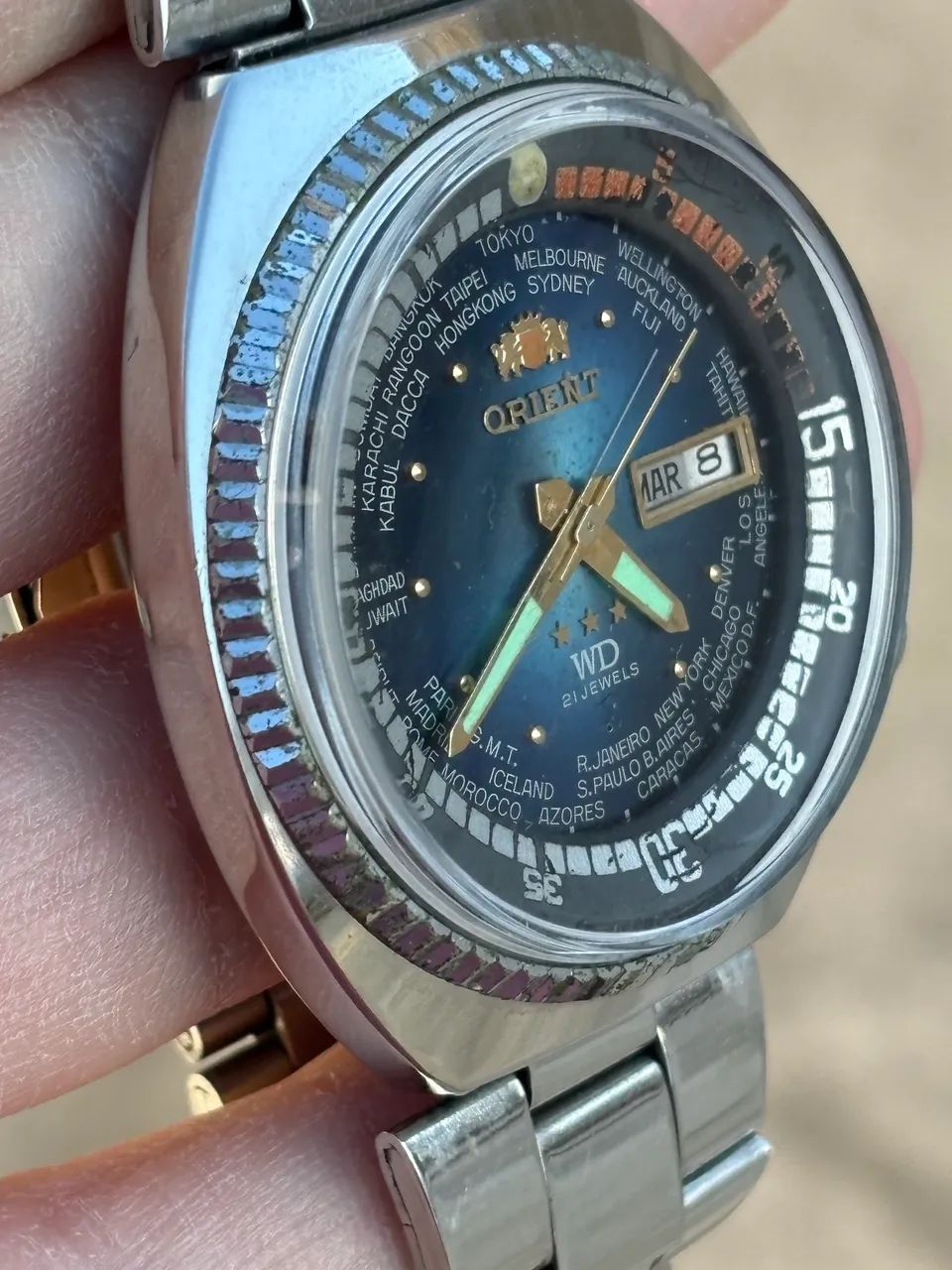 Relógio orient world diver - Foto 2