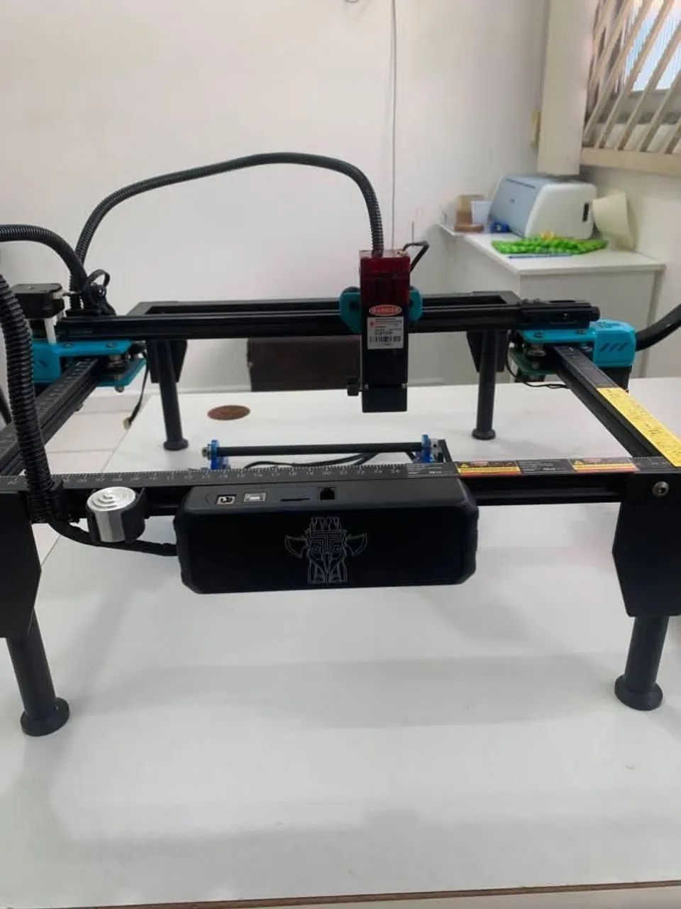 Máquina a lazer