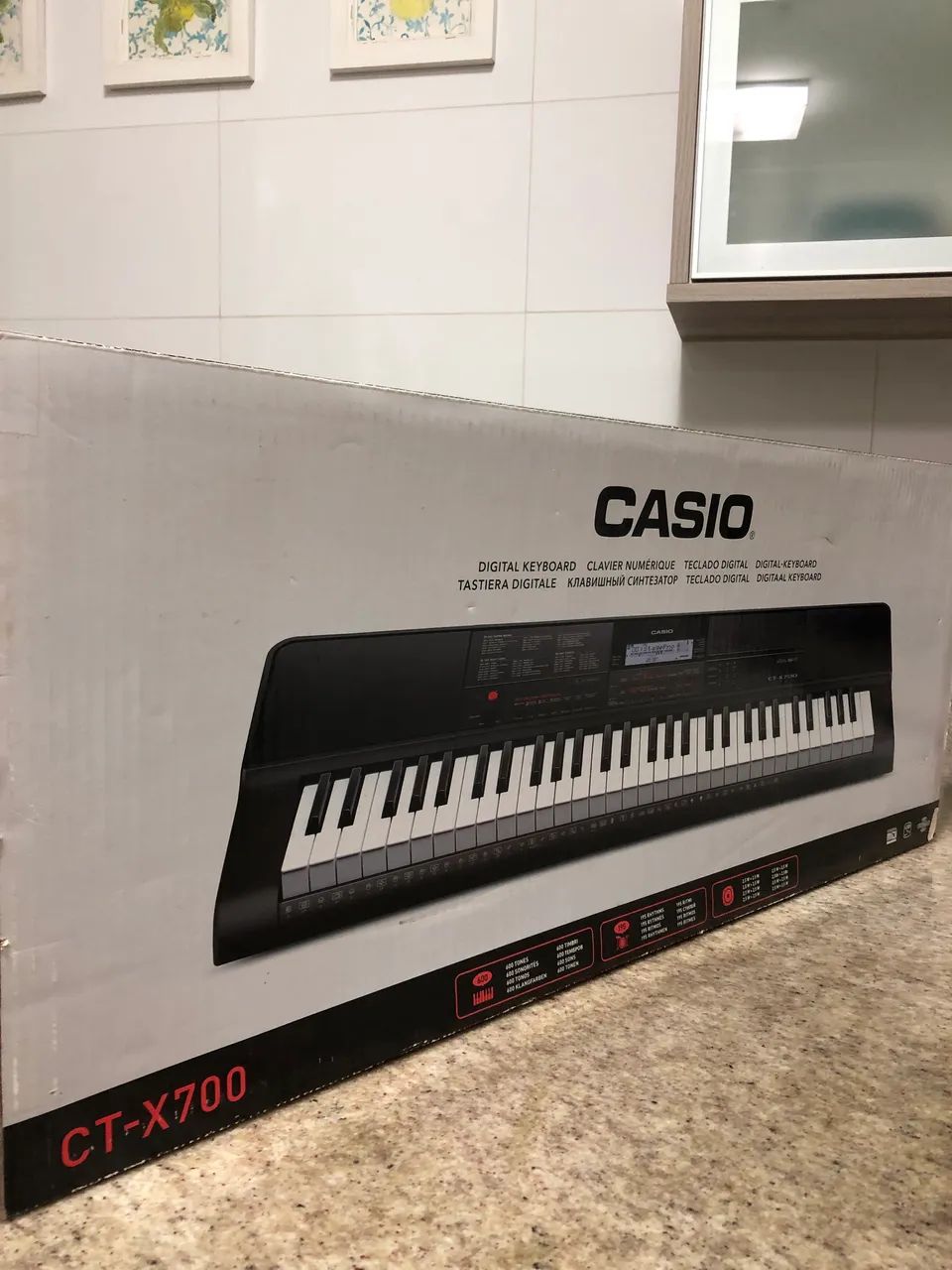 Teclado Casio, Ct-x700 - Foto 2