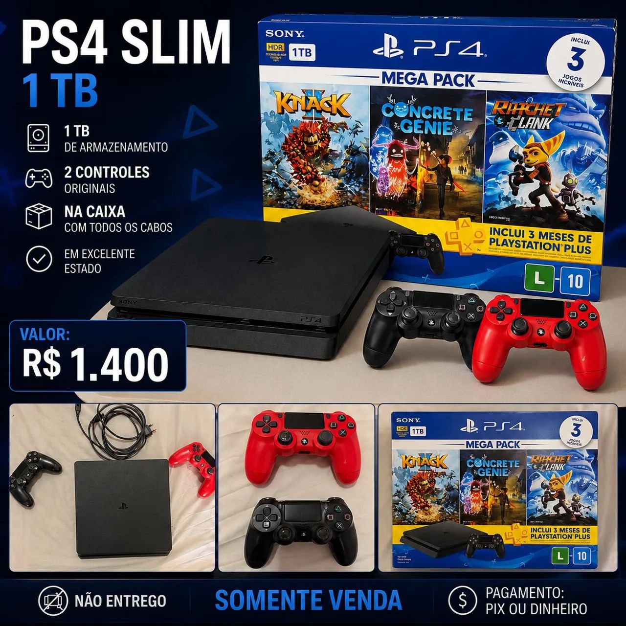 Ps4 Slim 1tb