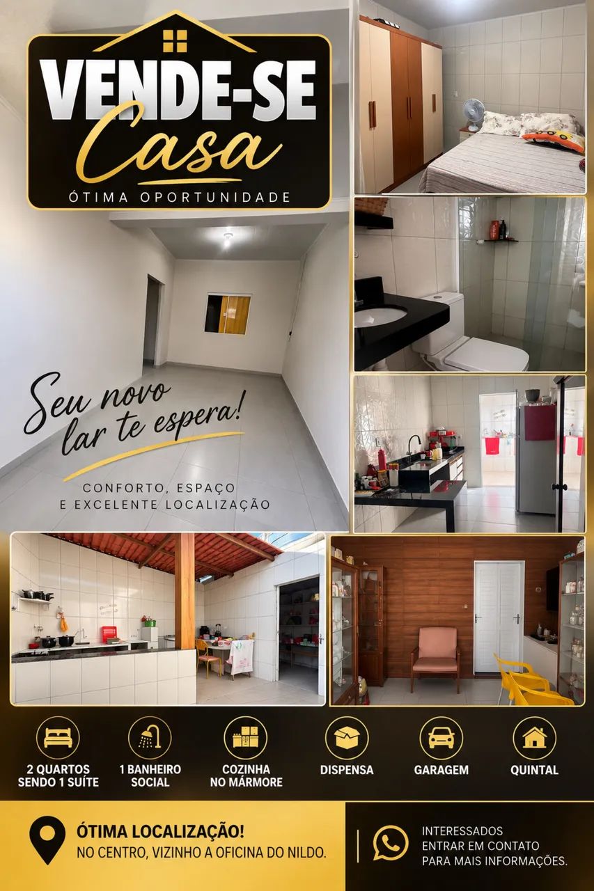 Vende-se casa! Boca da mata- AL
