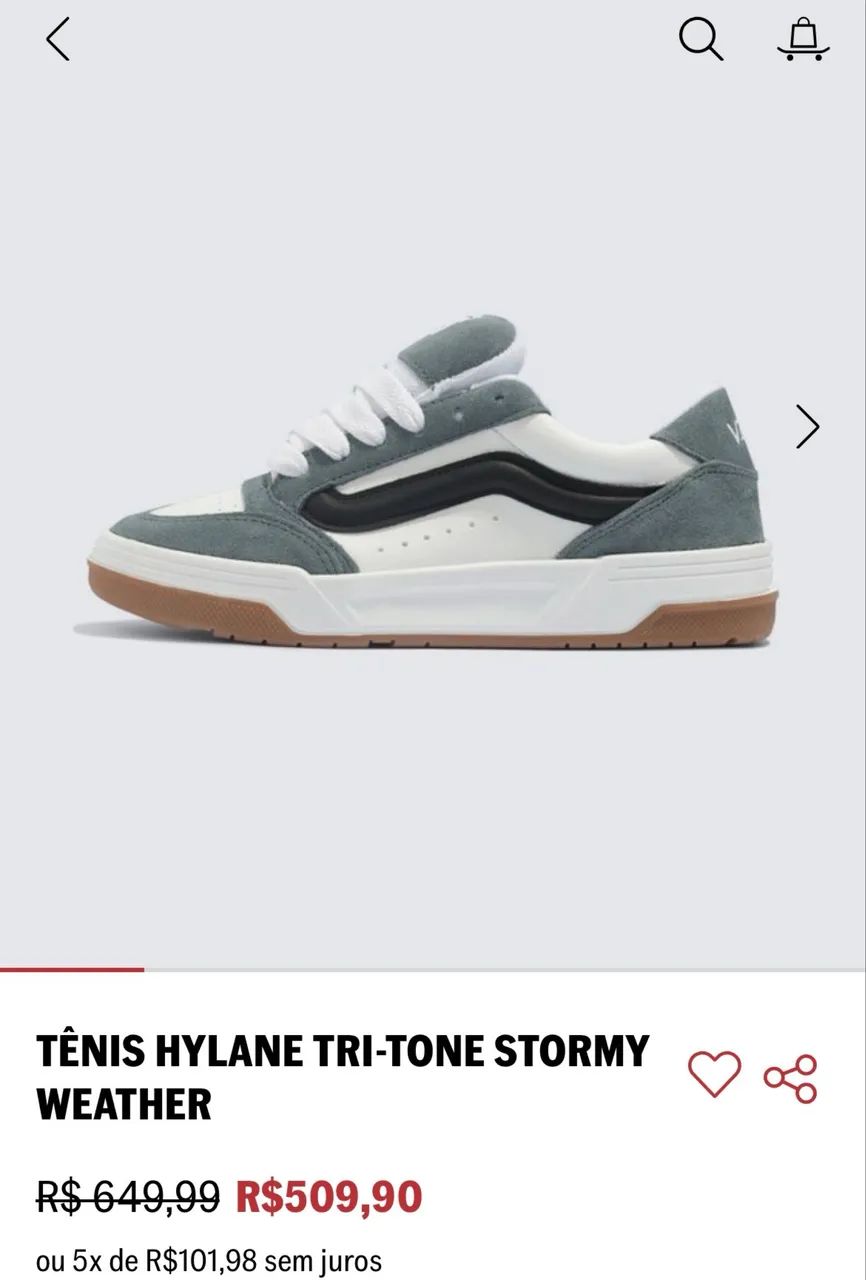 Tênis Vans 43 Usado 2 vezes - Foto 2