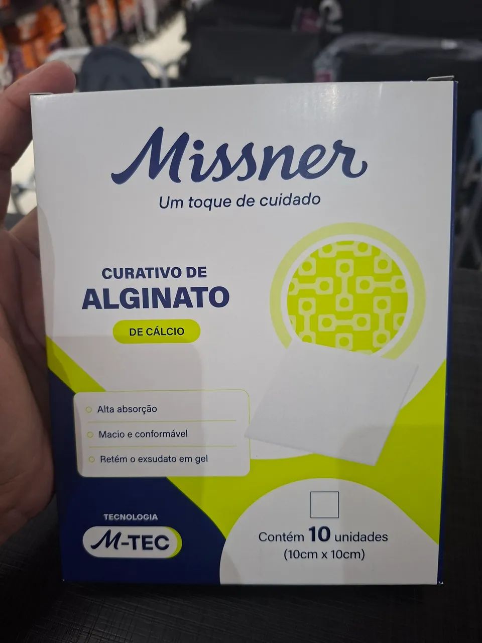 CURATIVO ALGINATO DE CÁLCIO 