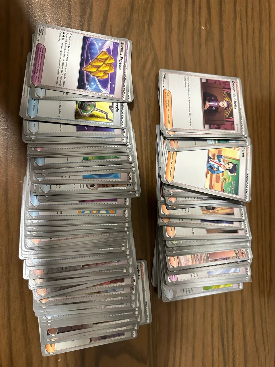 Bulk Treinador e itens Pokémon TCG